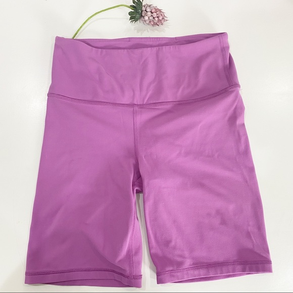 Athleta Pants - ATHLETA Purple Bike Spandex Shorts Size Small
